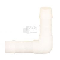 Coude tuyau plastique diam. 10 mm